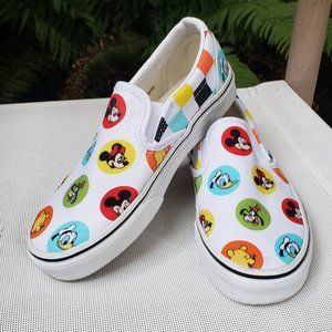 Vans x Disney World 50th Anniversary Classic Slip-On Sneakers